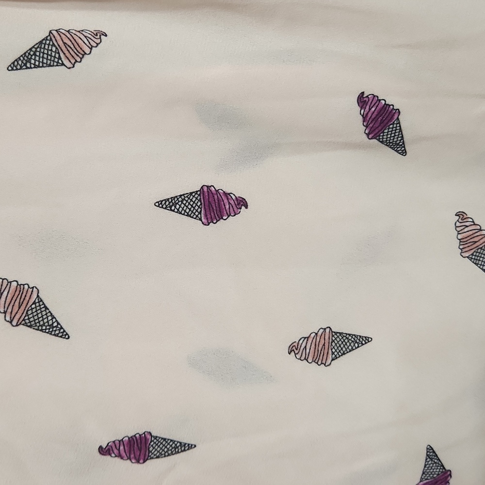 Torrid Icecream Cone Print  Blouse - Picture 6 of 7